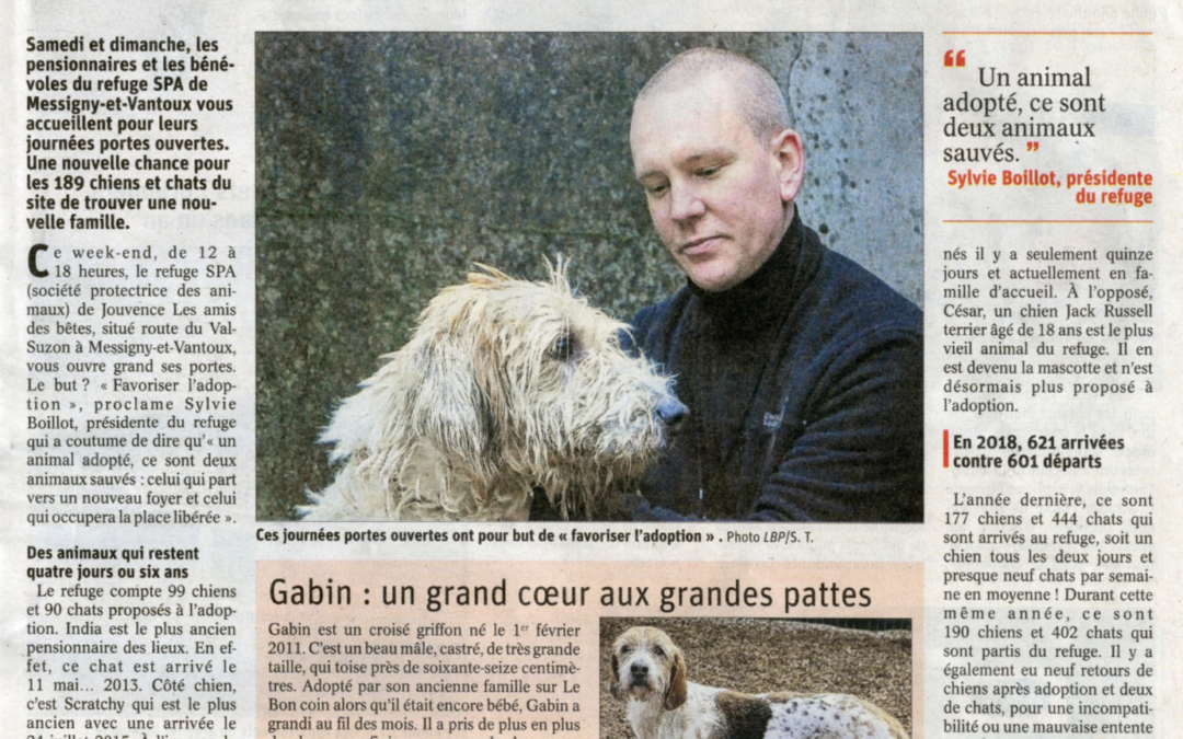 Article Bien Public du 05/10/19